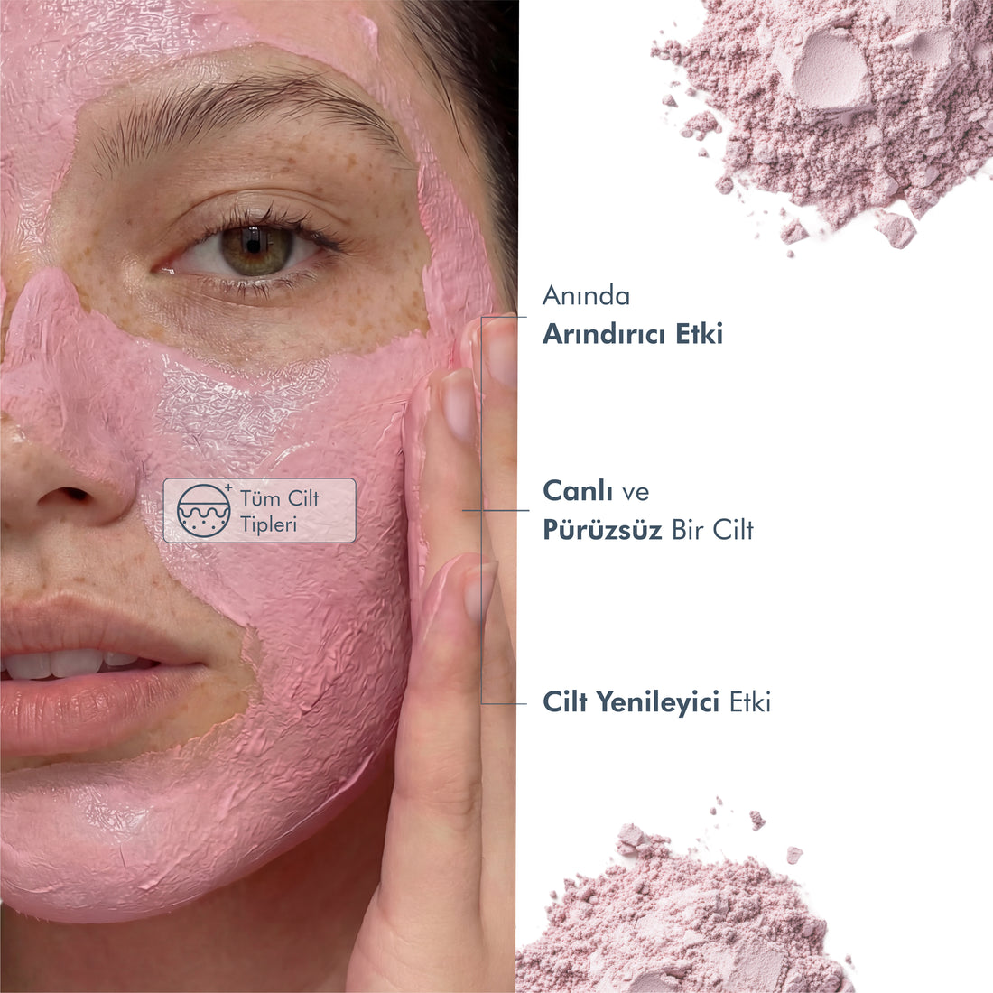 Purifying and Brightening Enzyme Red Powder Peeling Cleanser 55 Gr