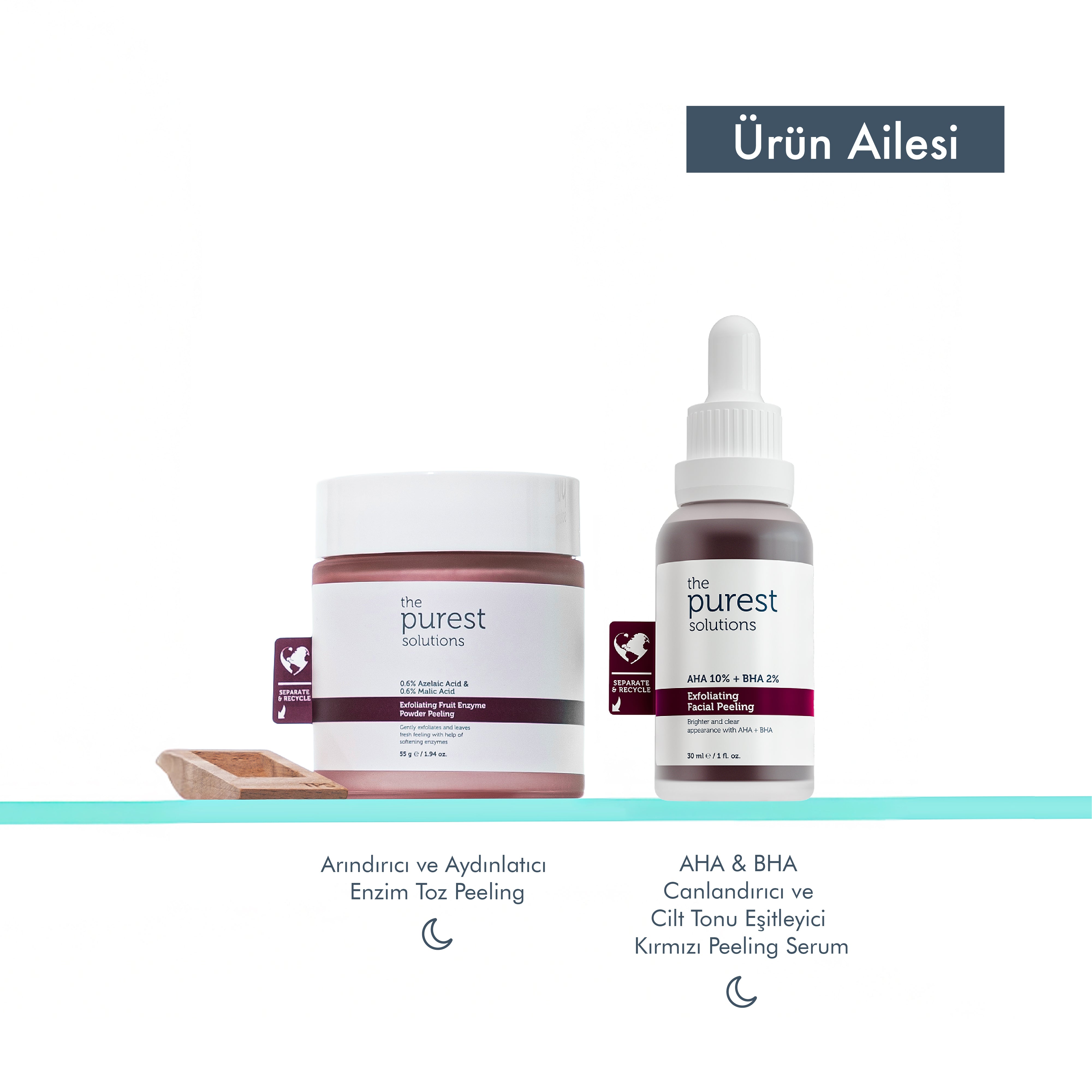 Fruit Enzyme Powder Exfoliator Peeling %0.6 Azelaic Acid & Malic