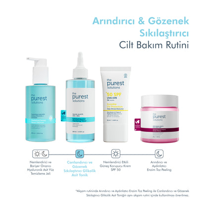 Canlandırıcı ve Gözenek Sıkılaştırıcı Glikolik Asit Mavi Tonik 200 Ml