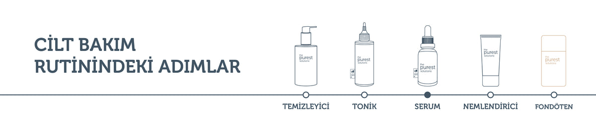 Cilt Tonu Eşitleyici &amp; Leke Karşıtı  Serum Fondöten  SPF 50+,30 ml – Orta/Koyu Ton – anlatım görseli 3