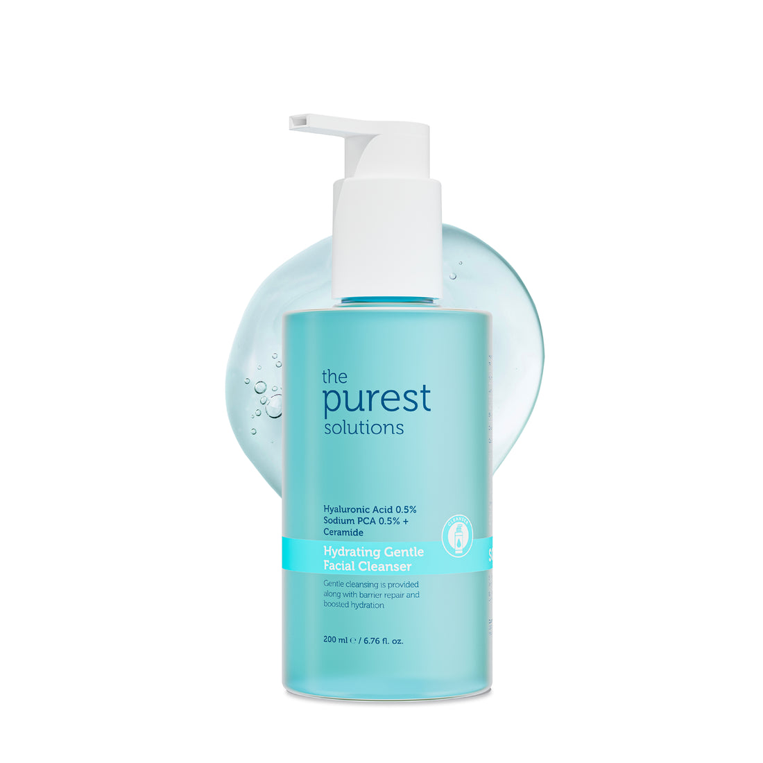 Kuru ve Karma Ciltler İçin Nemlendirici ve Bariyer Onarıcı Hyalüronik Asit Yüz Temizleme Jeli 200 Ml