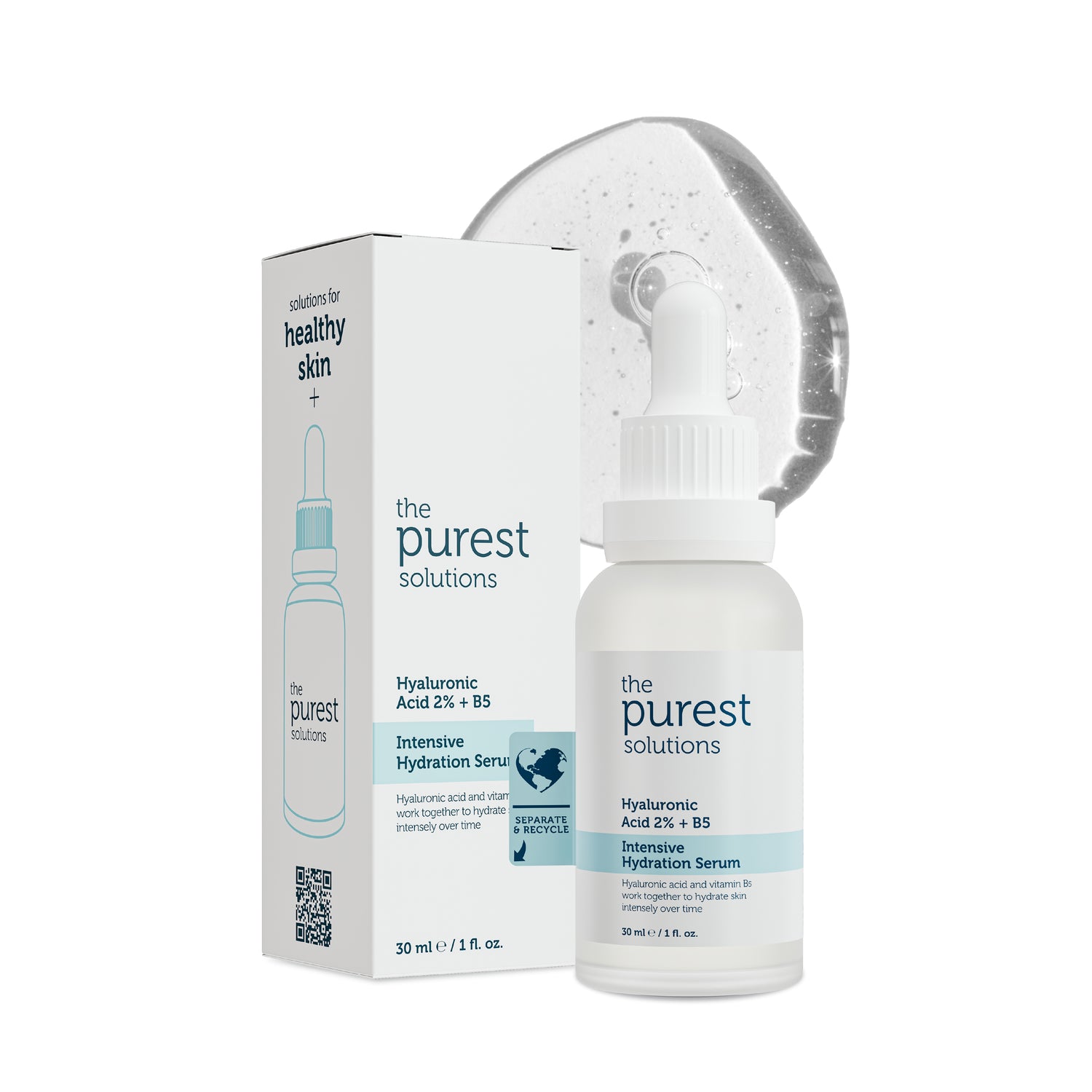 Yoğun Nemlendirme ve Dolgun Görünüm Etkili Yenileyici Hyalüronik Asit Serum 30 Ml