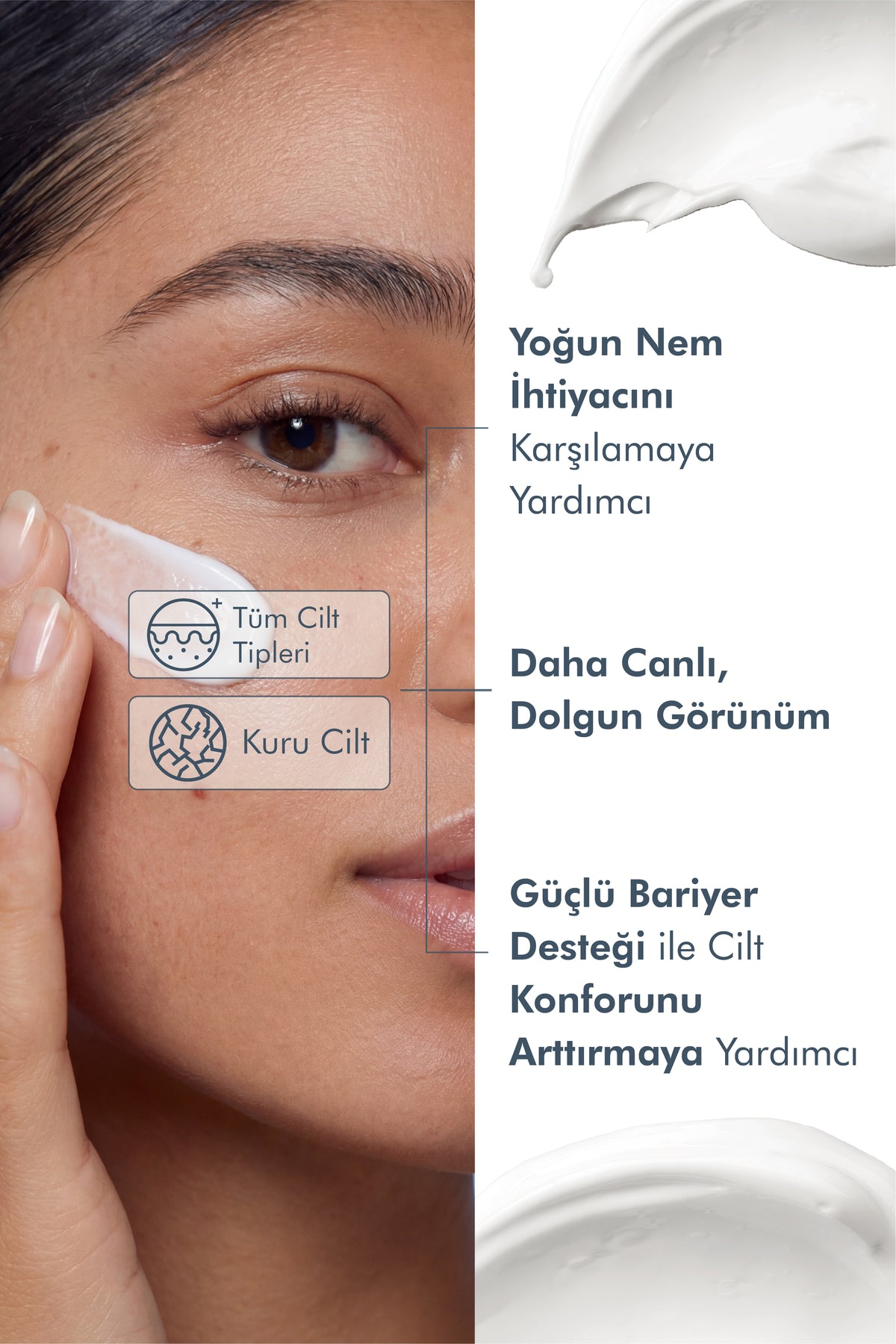 Yağlı ve Karma Ciltler İçin Arındırıcı Temizleme &amp; Yoğun Nemlendirme Seti