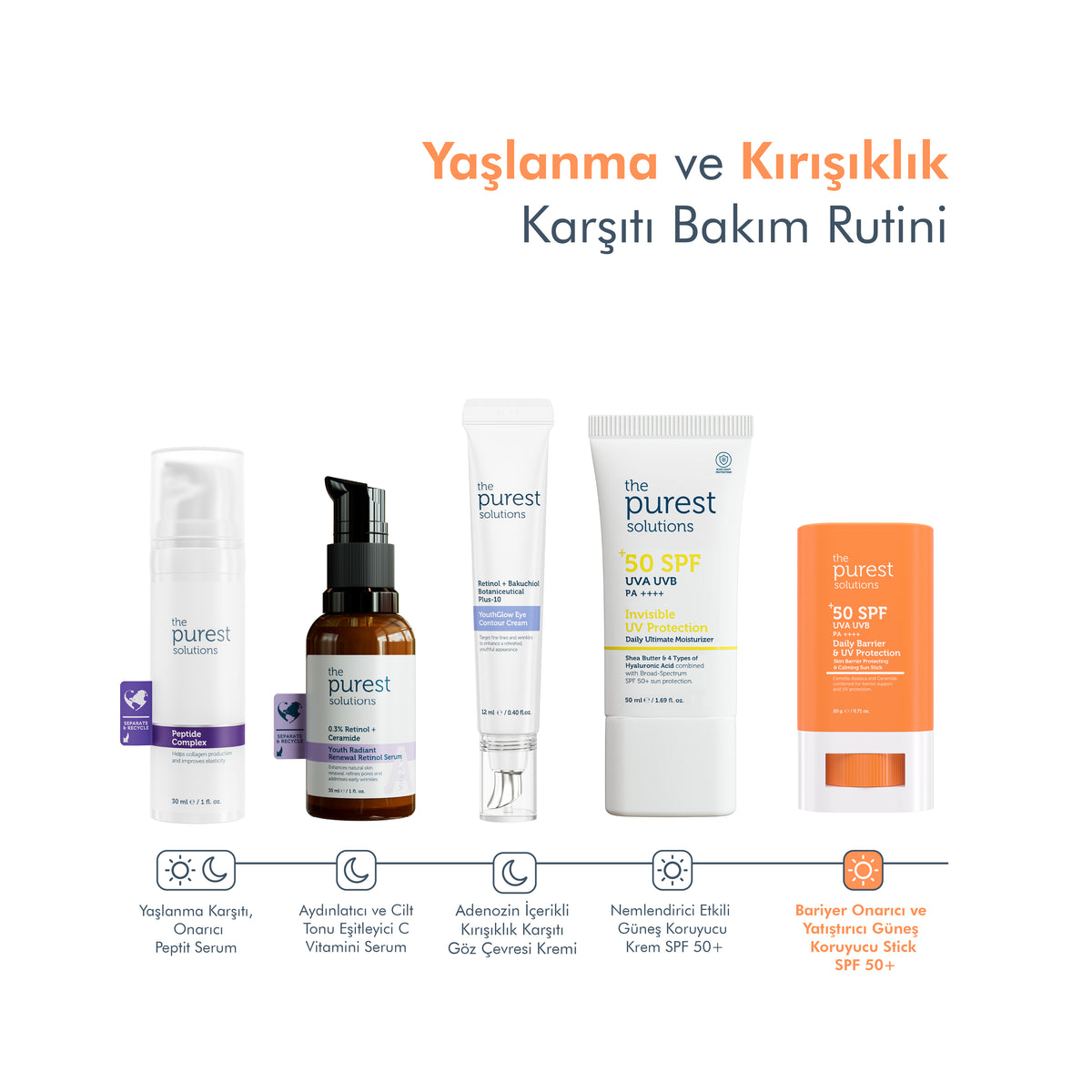 Bariyer Onarıcı ve Yatıştırıcı, Yüksek Güneş Koruyucu Stick SPF 50, 17 g.