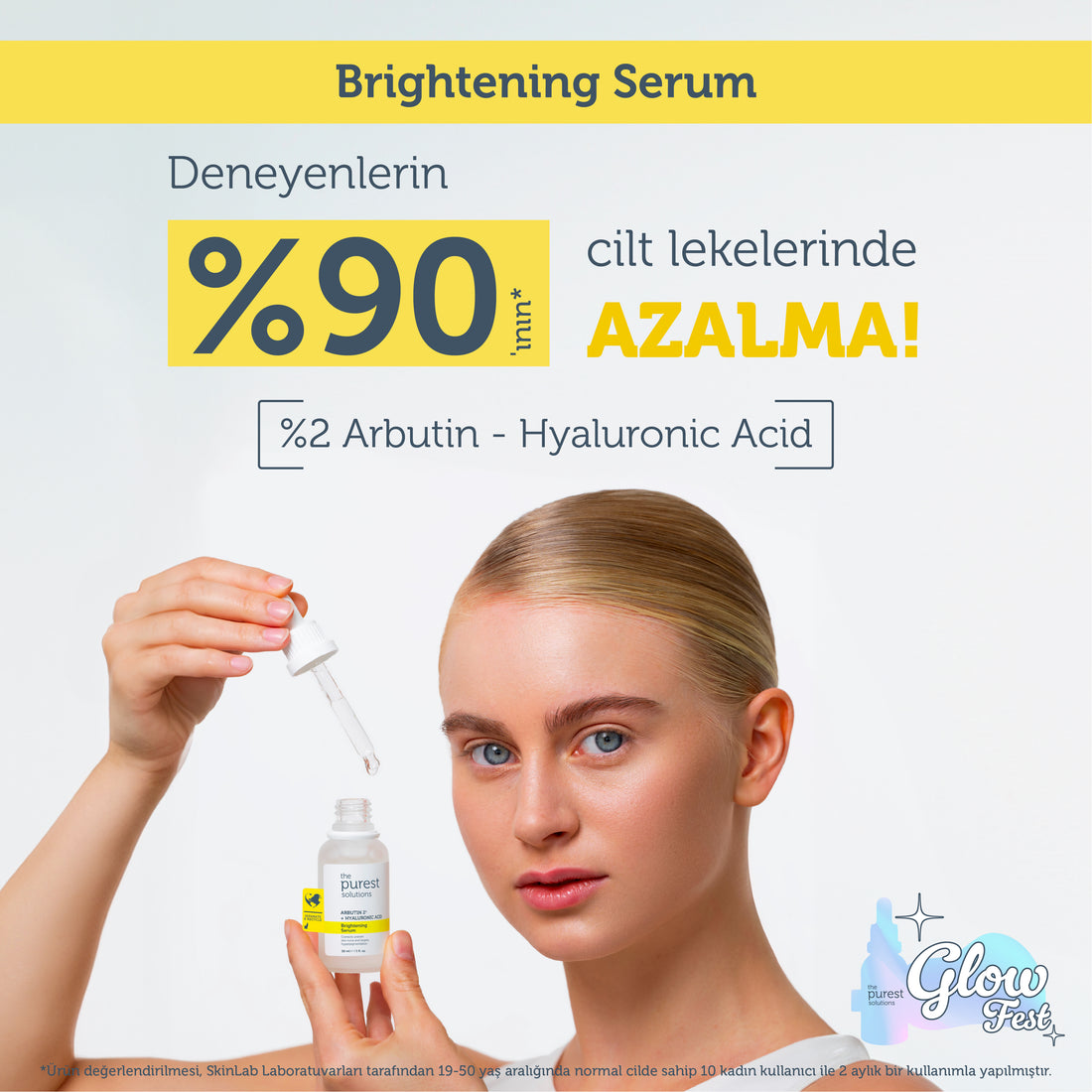 Aydınlatıcı ve Leke Görünümü Azaltıcı Arbutin Cilt Bakım Serumu 30 Ml