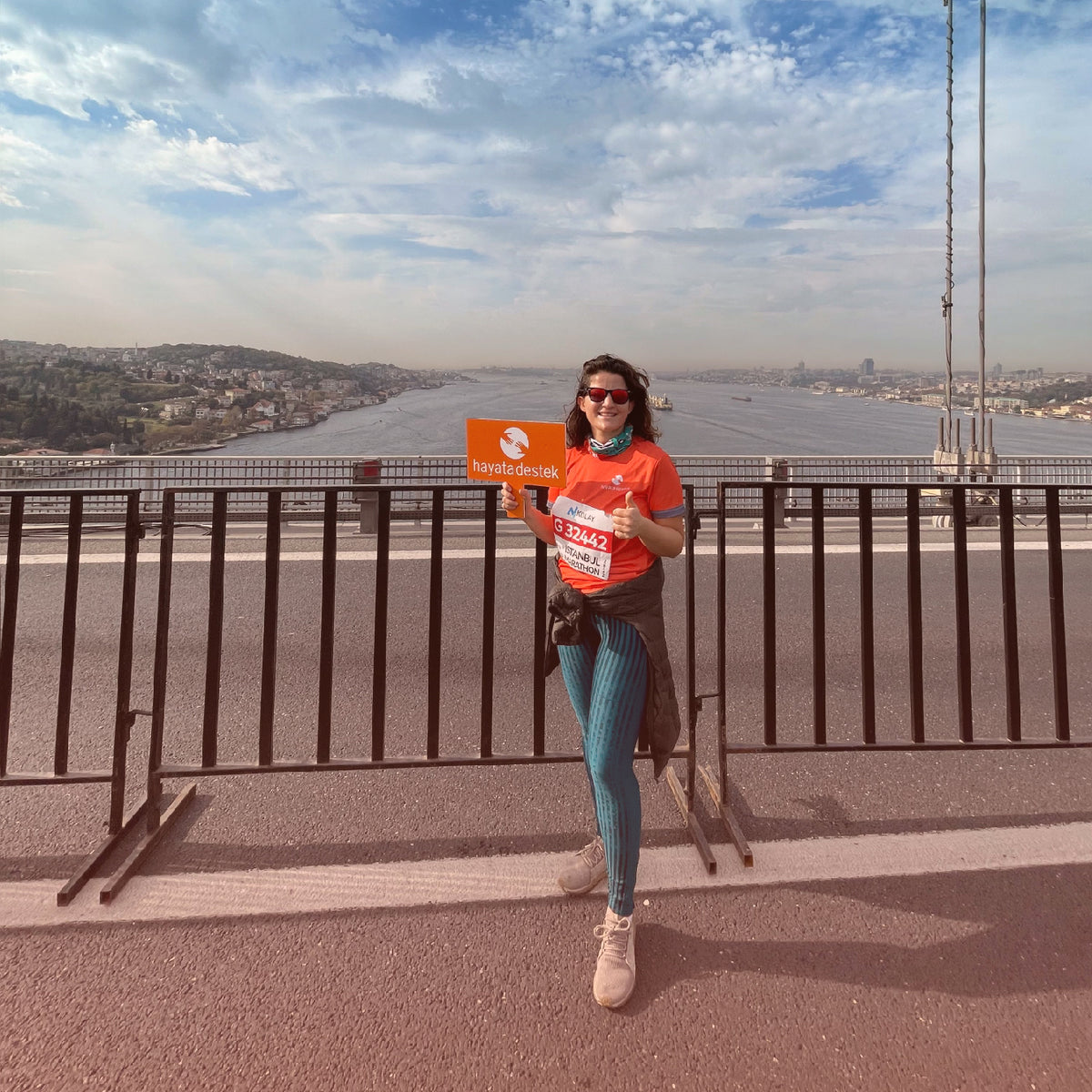 İstanbul Maratonu, Hayata Destek için koşu — fotoğraf 1