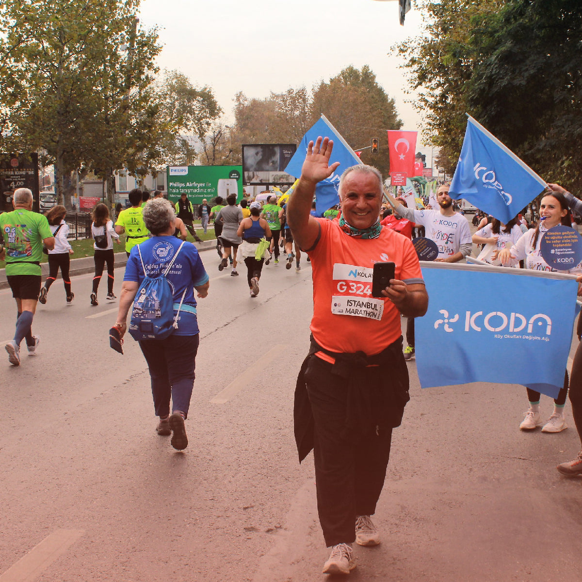 İstanbul Maratonu, Hayata Destek için koşu — fotoğraf 3