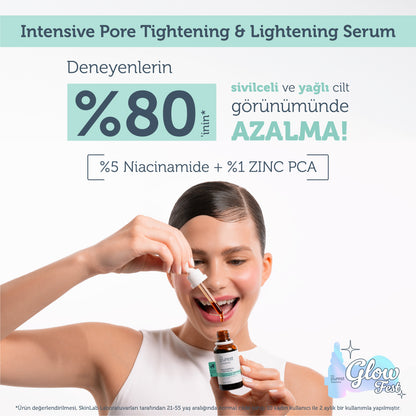 Gözenek, Sivilce ve Siyah Nokta Karşıtı Niacinamide Serum 30 Ml