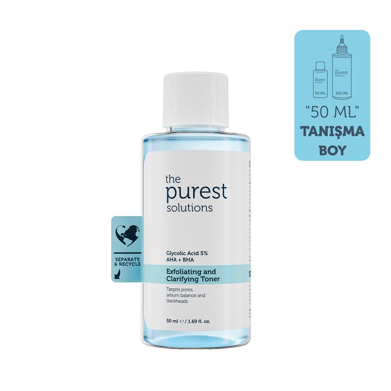 Canlandırıcı Ve Gözenek Sıkılaştırıcı Glikolik Asit Mavi Tonik 50 Ml