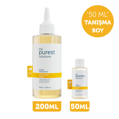 Sivilce Ve Siyah Nokta Karşıtı, Gözenek Sıkılaştırıcı Salisilik Asit Tonik 50 Ml
