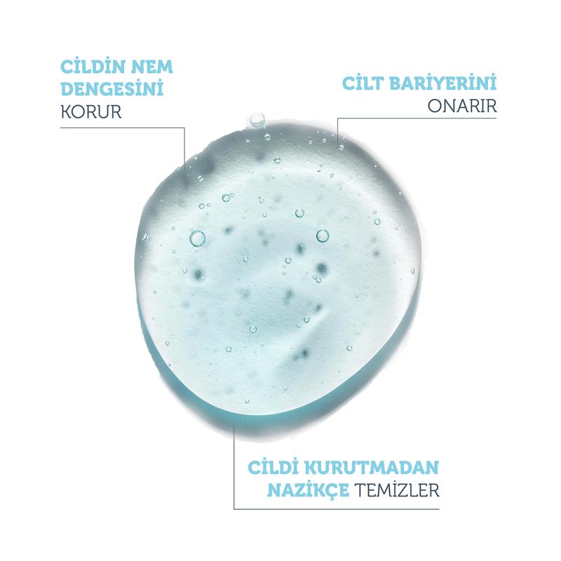 Kuru Ve Karma Ciltler İçin Nemlendirici Ve Bariyer Onarıcı Hyalüronik Asit Yüz Temizleme Jeli 50 Ml