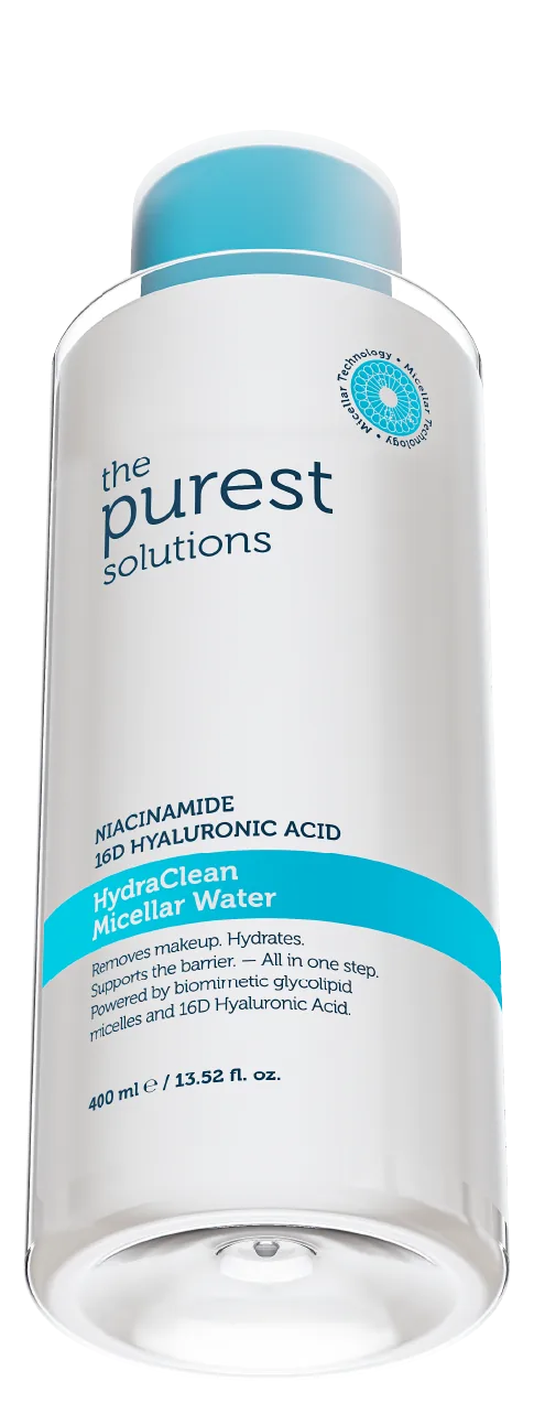 HydraClean Micellar Water şişesi
