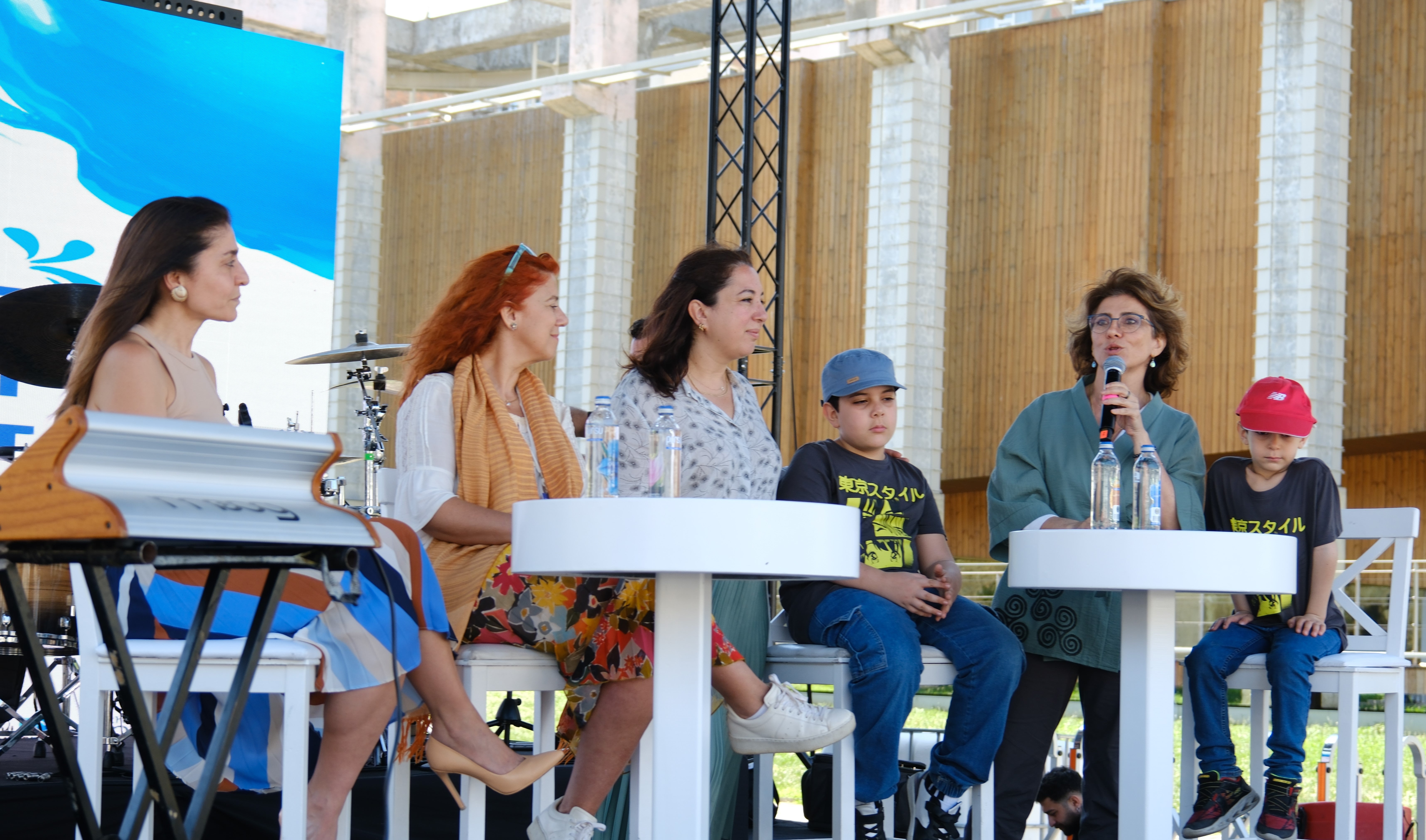 Sürdürülebilirlikte İletişim Oturumu – panelistler sahnede
